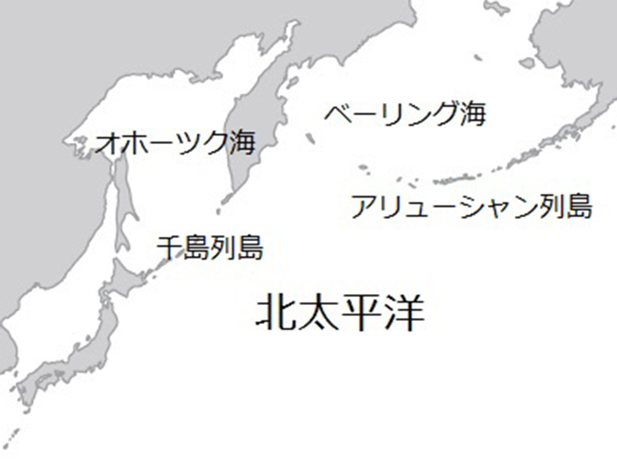 千島列島とアリューシャン列島が海を豊かにしていた
